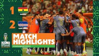 HIGHLIGHTS | Ghana  Cape Verde #TotalEnergiesAFCON2023 - MD1 Group B