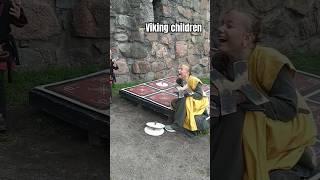 Viking children playing one game and laughing️ #vikings #vikinglife #vikingsforever #laughoutloud