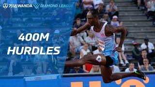 Alison Dos Santos sets new 400m hurdles meeting record in Stockholm - Wanda Diamond League 2022