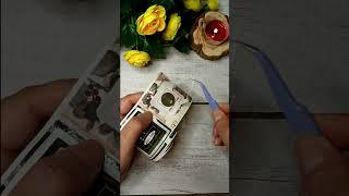 RING JOURNAL WITH ME | paper tag | Scrapbooking | collage | no talking | light music
