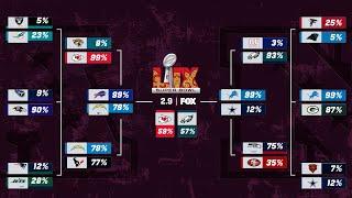 Super Bowl Projections | Week 18