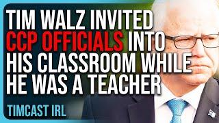 Tim Walz Invited CCP Officials Into His Classroom While He Was A High School Teacher