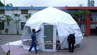 Jieol Newest Dome Tent Installation Process 2