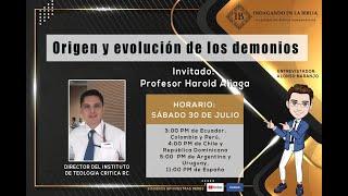 Harold Aliaga: Origen y evolución de los demonios.