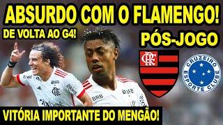 QUE BAGUNÇA NO JOGO DO FLAMENGO! VITÓRIA IMPORTANTE DO MENGÃO! PÓS JOGO! FLA NO G4 E ALLAN EXPULSO!