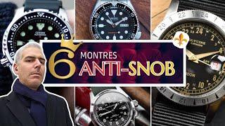 7 Montres ANTI SNOB à moins de 600€