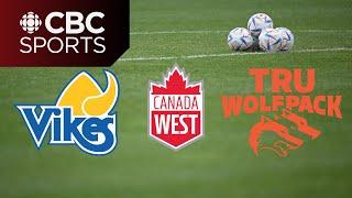 Canada West Men's Soccer: Victoria Vikes vs Thompson Rivers WolfPack | #CBCSports