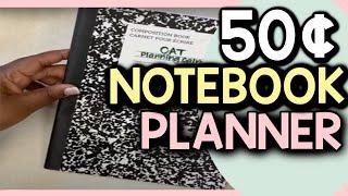 THE PLANNER THAT WILL CHANGE YOUR LIFE! My 50¢ Planner Notebook Hack