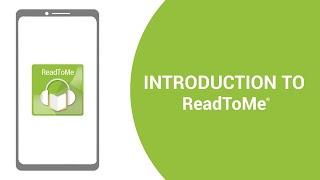 Introduction to ReadToMe® Solutions | English