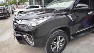 Toyota Fortuner 2.4G 2019 Dầu tự động lên Cốp điện Màn Android độ Bi LED xe Gia Đình giữ kỹ