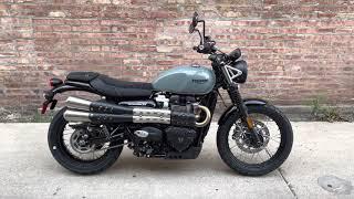 Triumph Street Scrambler 2022 Urban Grey