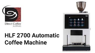 HLF 2700 Automatic Coffee Machine | Direct Coffee Supplies