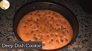 Deep Dish Cookie recipe | Freakin’ Foodies