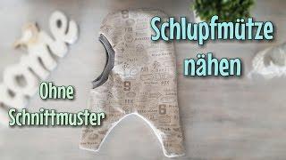 Schlupfmütze nähen - OHNE Schnittmuster - Nähtinchen