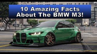 German Engineering? 10 Amazing Facts About the BMW M3 You Did NOT Know!