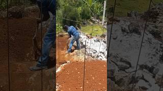 A wise man build his house upon a rock #construction