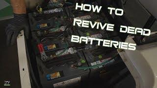 How to Charge Dead Golf Cart Batteries - Reviving Dead 6v & 8v Golf Cart Batteries FAQ