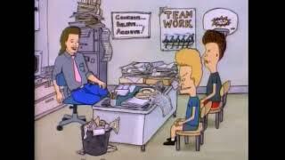 Beavis and Butthead - Beavis is sales leader