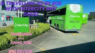 Intercity Tauranga to Hamilton bus review [comfortable and affordable way to travel in New Zealand]