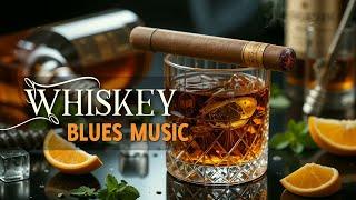 Elegant Slow Whiskey Blues  Smooth Guitar & Piano for a Relaxing March Mood, Smoky Whiskey Blues  