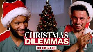 Bad Gift Reactions, Secret Santa Problems & More! | Christmas Dilemmas with Joe Gomez & Curtis Jones