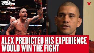 Alex Pereira KNEW his EXPERIENCE would get him TKO win vs. Khalil Rountree | Daniel Cormier UFC 307