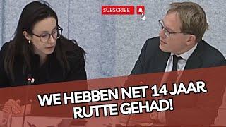 Prachtig: Van Houwelingen SLO0PT VVD'er volledig! 'We hebben net 14 jaar Rutte gehad!'