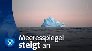 Eisschmelze lässt Meeresspiegel ansteigen