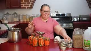 Canning Pickled Carrots