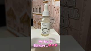 My Top 10 SKINCARE #top10#skincare#beauty#viral#misspinkpanther