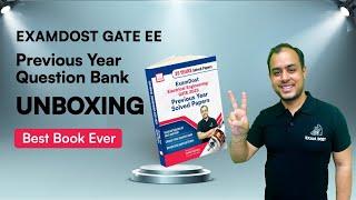 Examdost GATE EE Previous Year Question Bank Unboxing  | Best Book Ever | GATE 2025 | Ankit Goyal