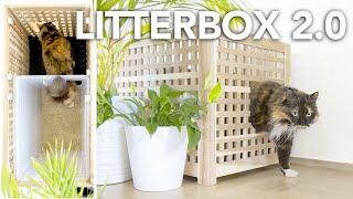 Scandinavian Design For Your Litter Box | IKEA Hack for cat lovers