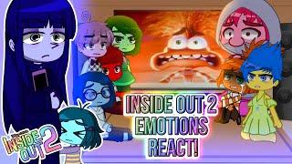  | Inside Out 2 Emotions React To...  | Inside Out 2 | Gacha