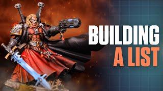 Getting Started with Warhammer 40K: Building a list