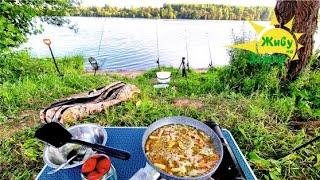 Рыбалка на Донки. Летом в Жару на Волге