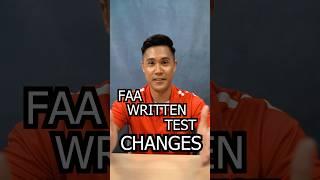 ️ Take note of these FAA written test changes! #aviation #pilot #flying