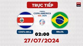  Trực Tiếp | Brazil - Costa Rica | Copa America 2024 | Đôi Công Mãn Nhãn