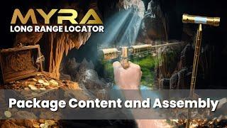 Myra Long Range Locator -Package Content and Assembly #longrangelocator #treasurehunting