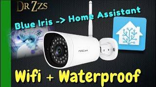 Foscam G4 Outdoor Wifi Security Camera | Blue Iris and Home Assistant