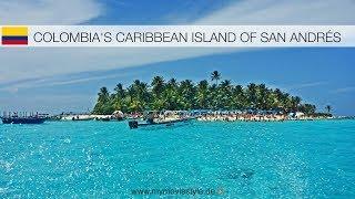 SAN ANDRÉS COLOMBIA - CARIBBEAN ISLAND IN THE BLUE SEA