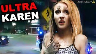 Enraged Karen PUNCHED Officer During FELONY Arrest