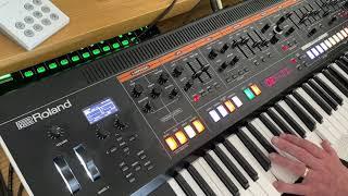 Roland Jupiter-X Scenes walk-through