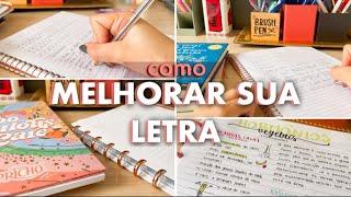 COMO MELHORAR SUA LETRA - Passo a passo + 15 minutos treinando comigo!!  || Ana Reis