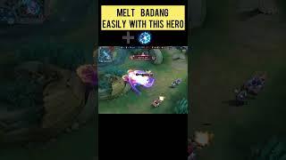 Melt badang with these exp hero #counterheromobilelegends #mobalegends5v5 #mlbb #shorts #mlb