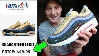 BUYING LEGIT SNEAKERS OFF IOFFER FOR HALF THE PRICE! %100 REAL WOTHERSPOON AIR MAX!