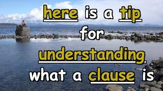 How To Identify A Clause In A Sentence | A Simple and Cozy Introduction from Thomas