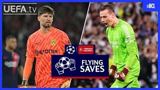 #UCL Great Saves Semi-Finals | Kobel, Lunin...