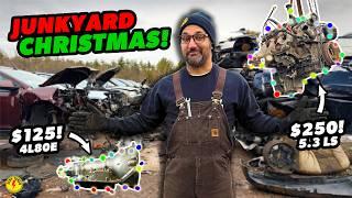 I Gave the Guys a JUNKYARD SHOPPING SPREE for their CHRISTMAS BONUS!