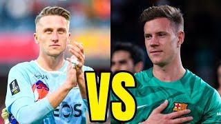 Barcelona want to sign ex-Chelsea & PSG goalkeeper Marcin Bulka | How does he compare to Ter Stegen?