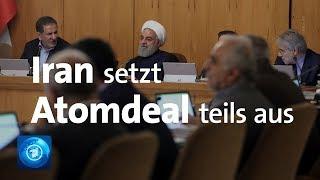 Iran kündigt Teilrückzug aus Atomabkommen an